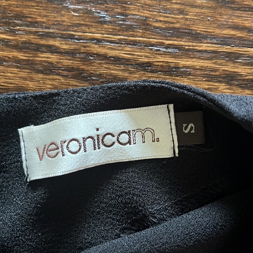 Veronica M Black Jersey T-Shirt Swing Dress Size S - Picture 4 of 4